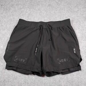 ASRV DSG-0467 Tetra-Lite Training Shorts Mens Black Size Medium 5in Inseam